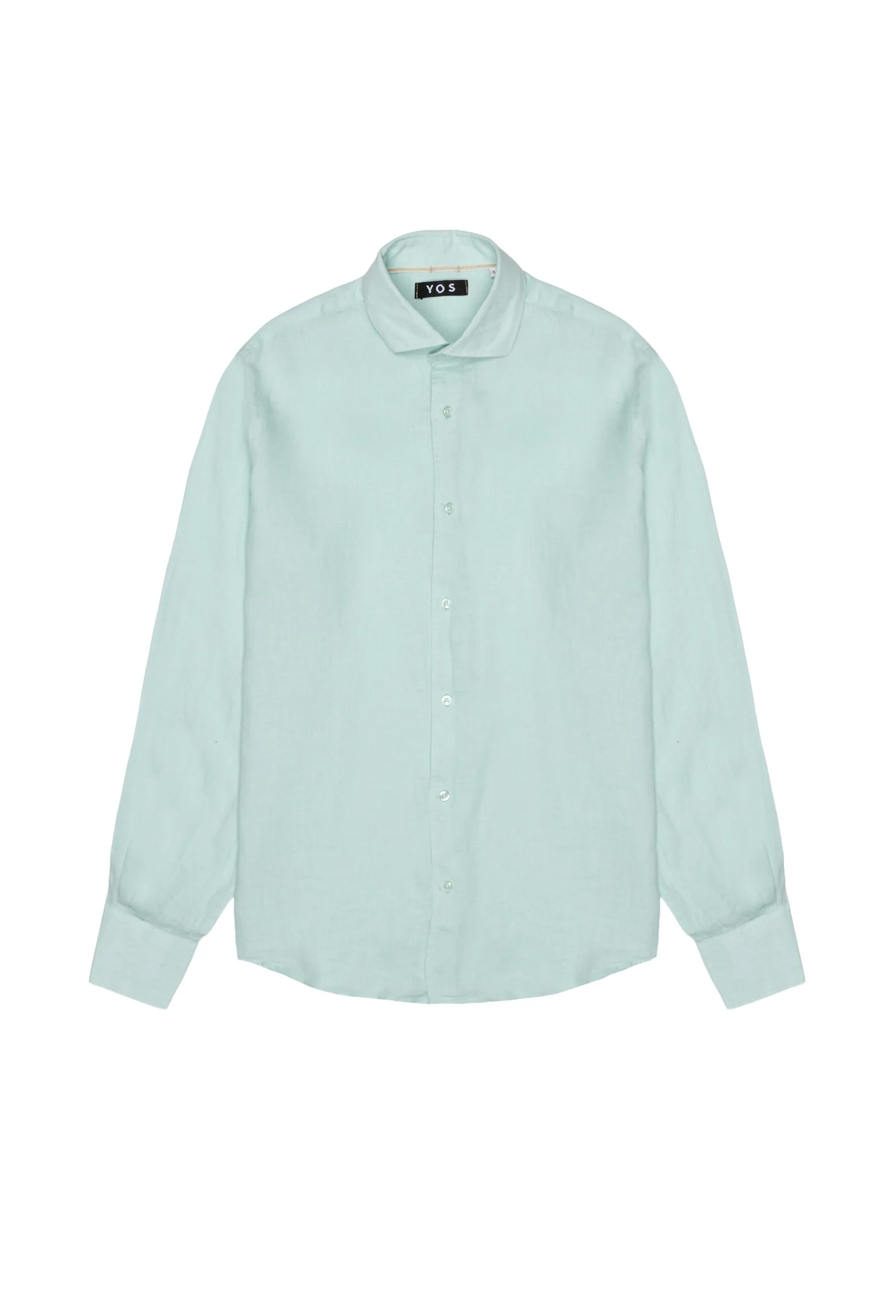 Yos Herren Hemd Azurblau 489154