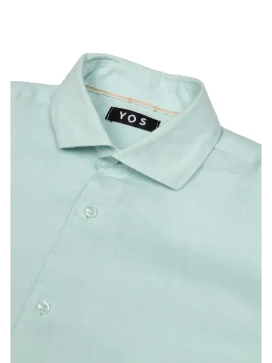 Yos Herren Hemd Azurblau | online kaufen