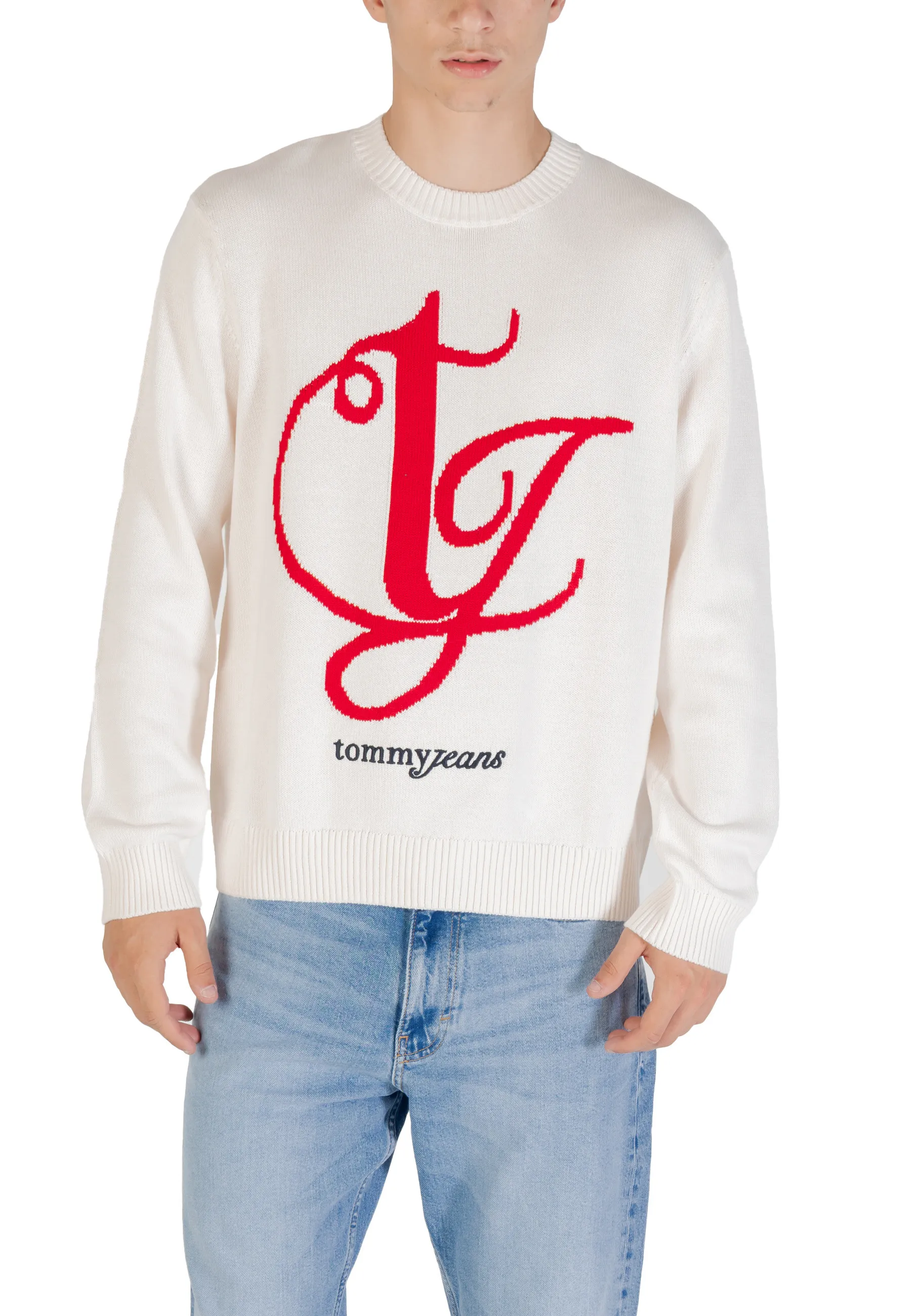 Herren Pullover Weiß 488386