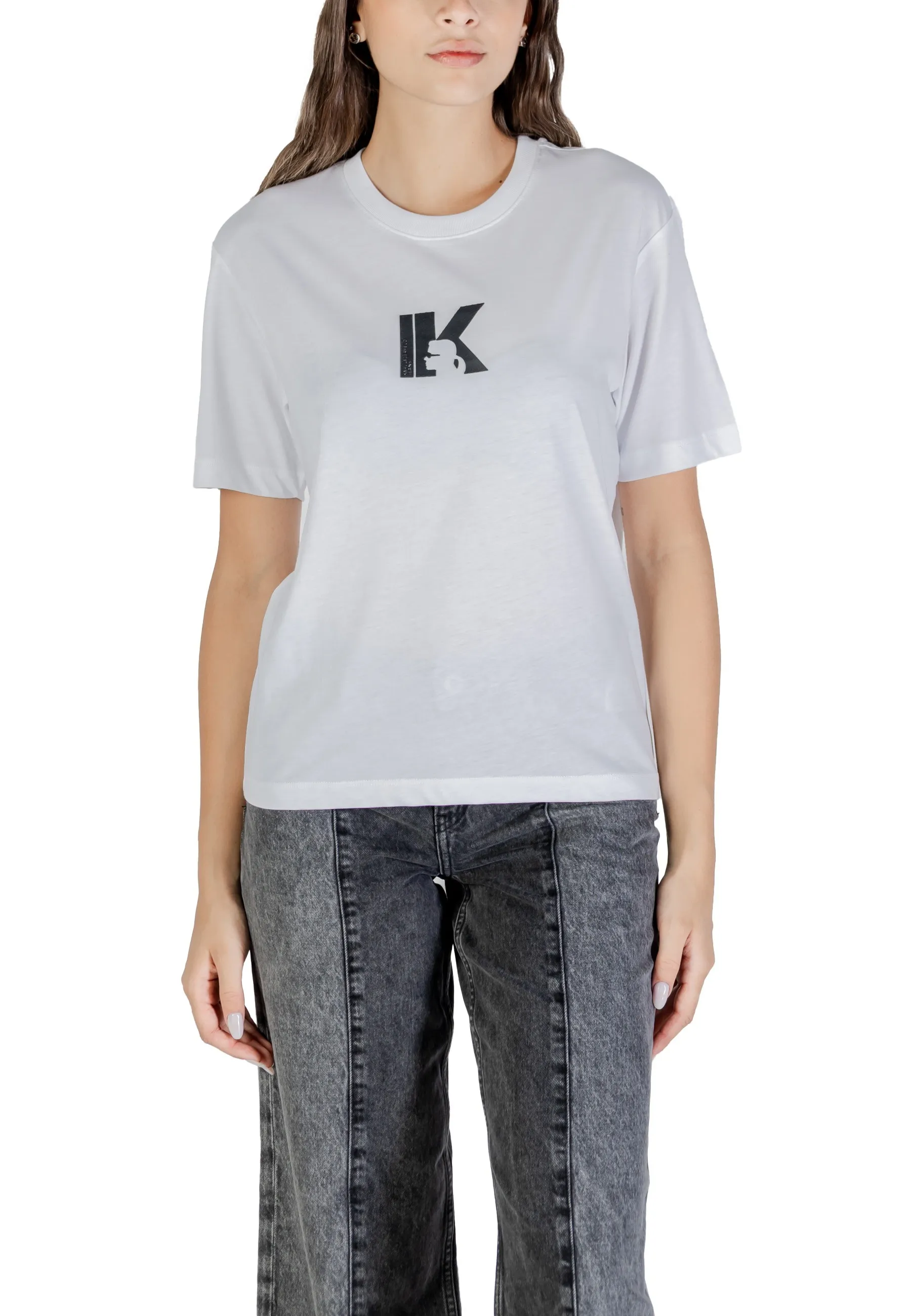 Damen T-Shirt Weiß 488398