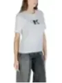 Karl Lagerfeld Jeans Damen T-Shirt Weiß | online kaufen