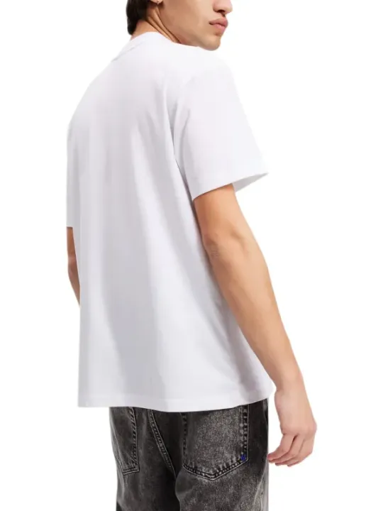 Karl Lagerfeld Jeans Herren T-Shirt Weiß | online kaufen