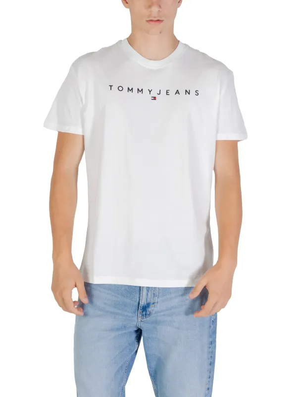 Tommy Hilfiger Jeans Herren T-Shirt Weiß | online kaufen