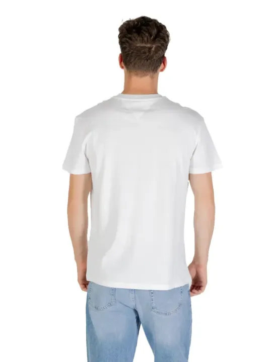 Tommy Hilfiger Jeans Herren T-Shirt Weiß | online kaufen