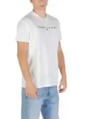 Tommy Hilfiger Jeans Herren T-Shirt Weiß | online kaufen
