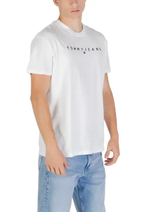 Tommy Hilfiger Jeans Herren T-Shirt Weiß | online kaufen