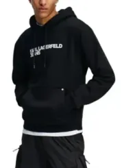 Karl Lagerfeld Herren Fleece Schwarz mieten - Flex-Fashion
