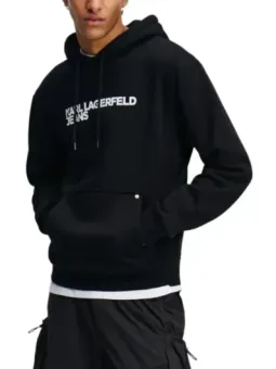 Karl Lagerfeld Herren Fleece Schwarz mieten - Flex-Fashion