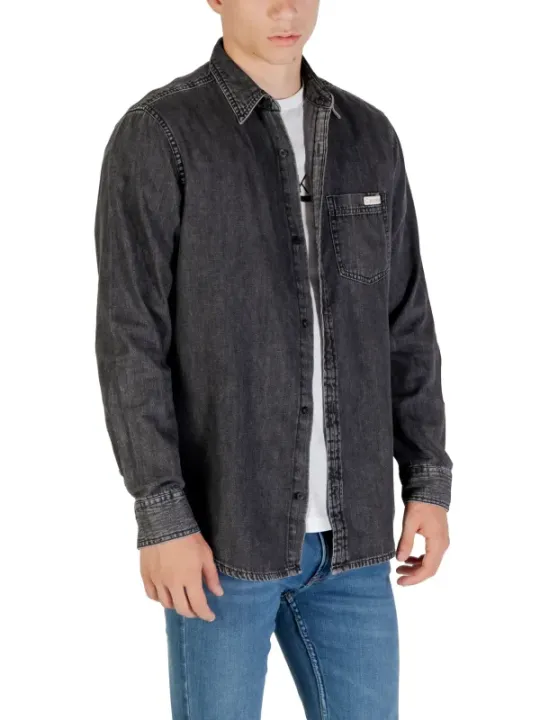 Calvin Klein Jeans Herren Hemd Schwarz | online kaufen