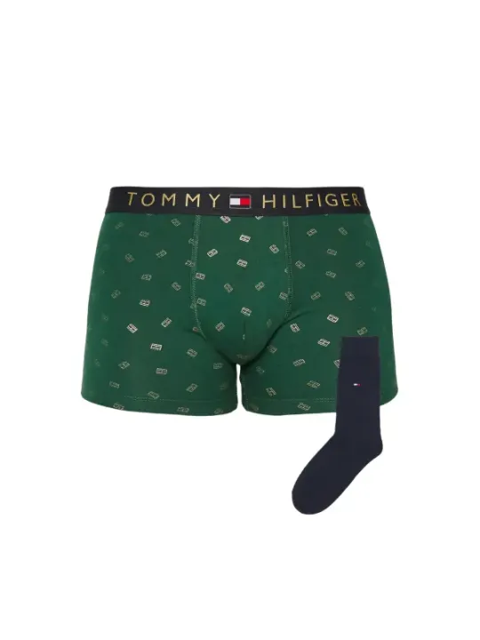 Tommy Hilfiger grüne Unterwäsche Socken