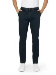 Dunkle graue Herren Slim Fit Hose