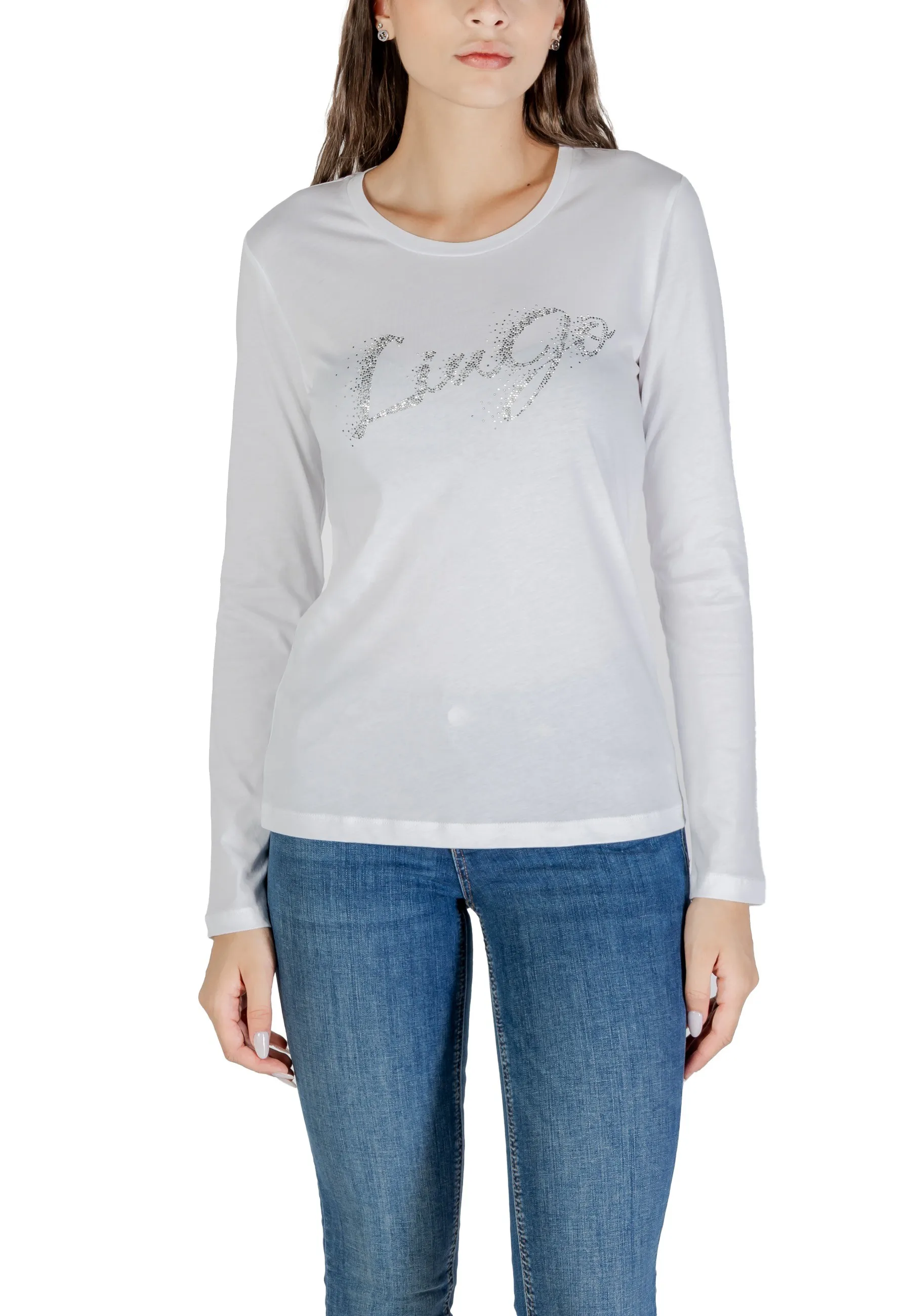 Liu Jo Damen T-Shirt Weiß 488282