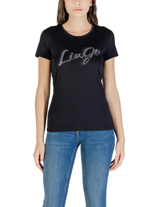 Liu Jo Damen T-Shirt Schwarz | online kaufen