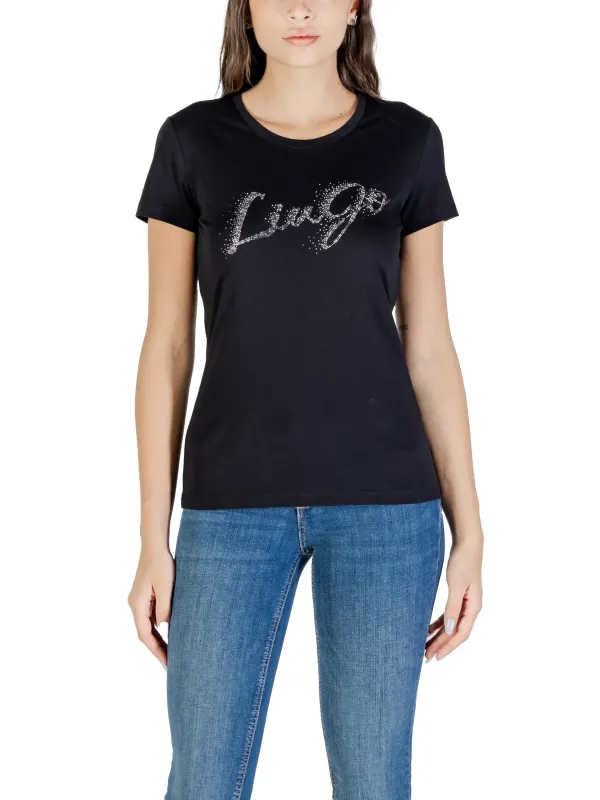 Liu Jo Damen T-Shirt Schwarz | online kaufen