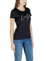 Liu Jo Damen T-Shirt Schwarz | online kaufen