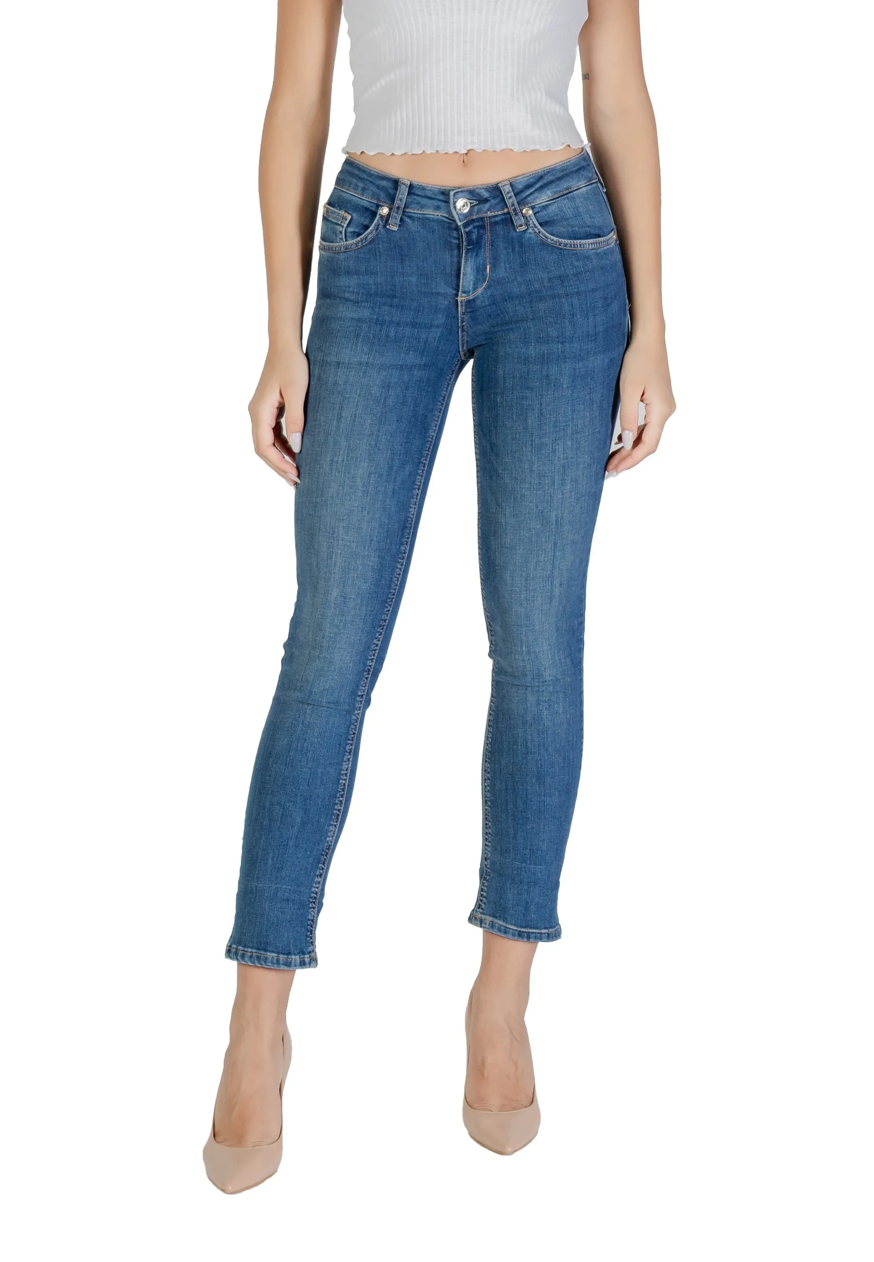 Liu Jo Damen Jeans Azurblau 488271