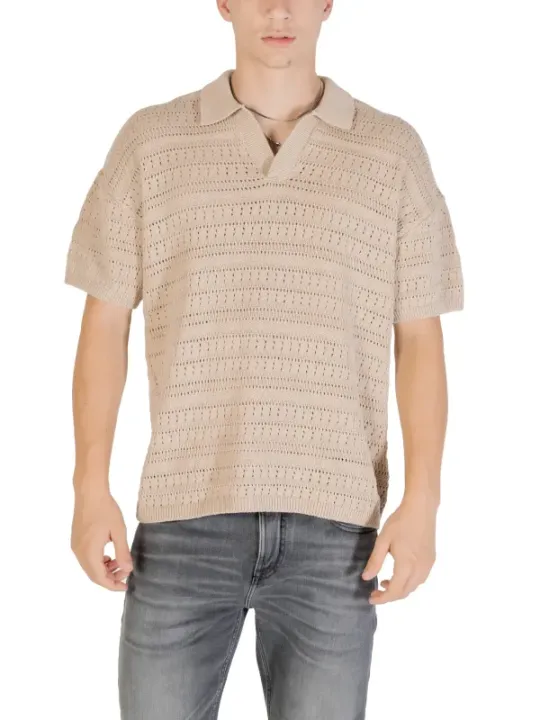 Only & Sons Herren Polo Beige | online kaufen