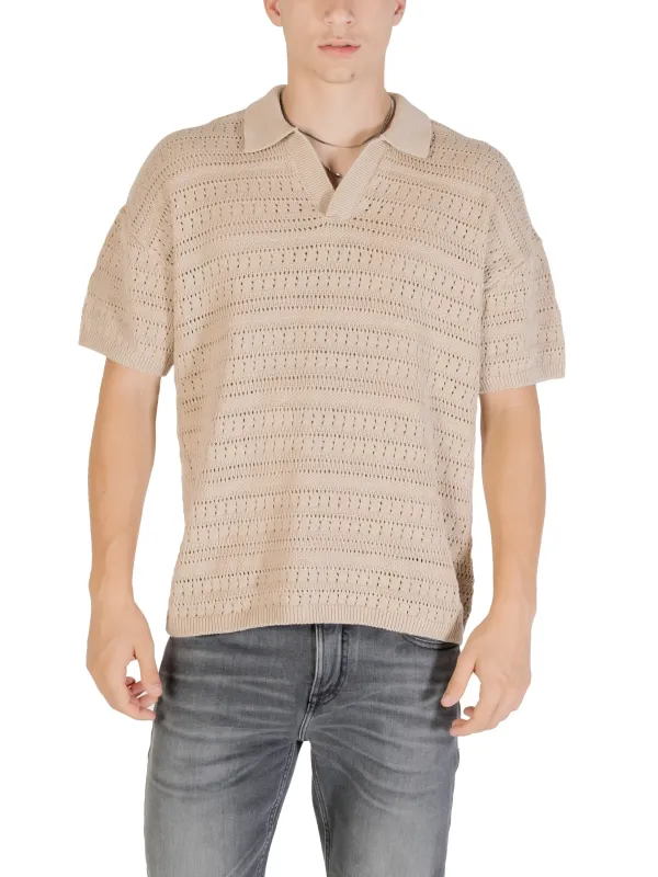 Only & Sons Herren Polo Beige | online kaufen