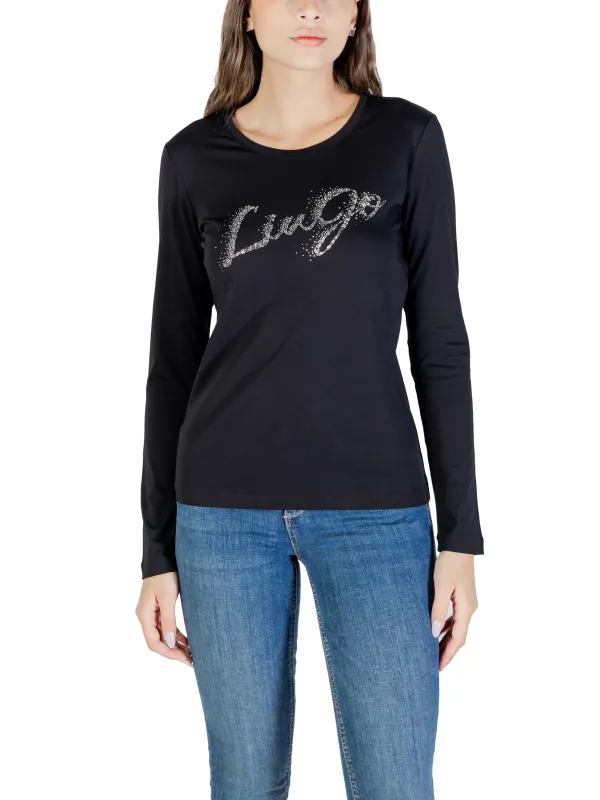 Liu Jo Damen T-Shirt Schwarz | online kaufen