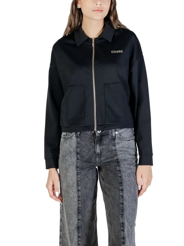 Guess Active Damen Fleece Schwarz | online kaufen