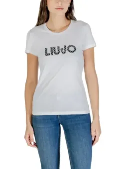 Liu Jo Damen T-Shirt Weiß mieten | Flex-Fashion Verleih