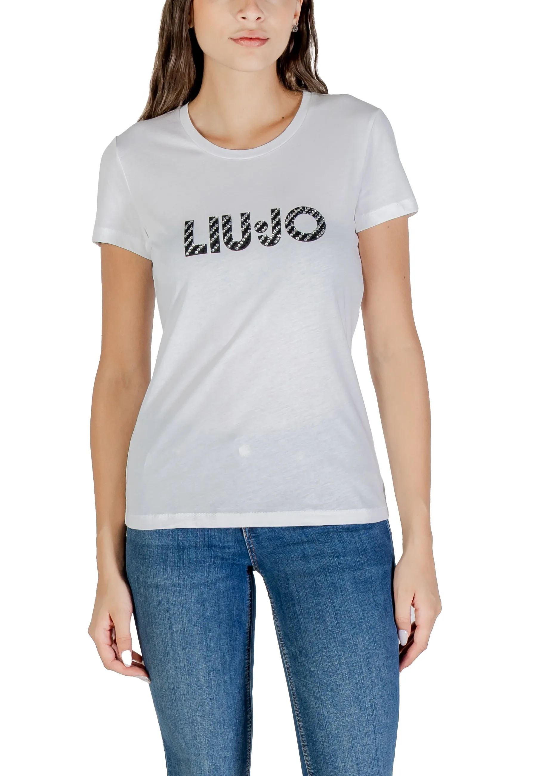 Liu Jo Damen T-Shirt Weiß 488276