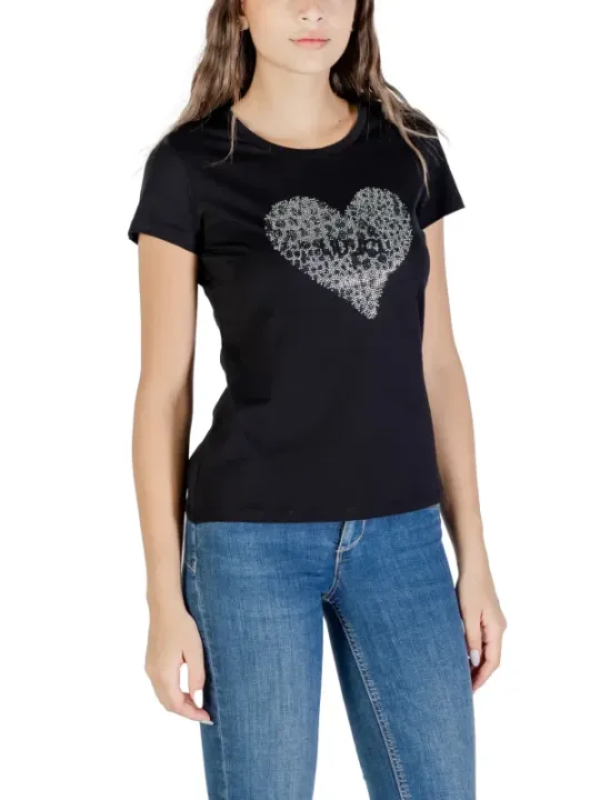 Liu Jo Damen T-Shirt Schwarz | online kaufen