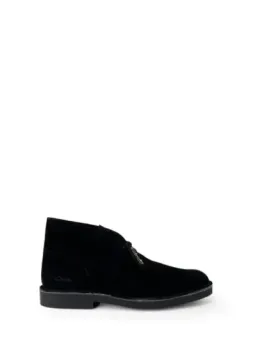 Schwarze Chelsea-Stiefel aus Wildleder