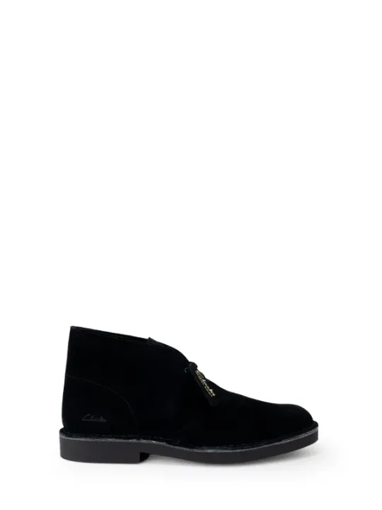 Schwarze Chelsea-Stiefel aus Wildleder