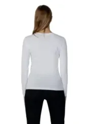 Weißes Love Moschino Langarm-Top