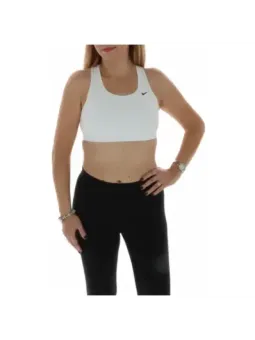 Weißer Nike Sport-BH Racerback