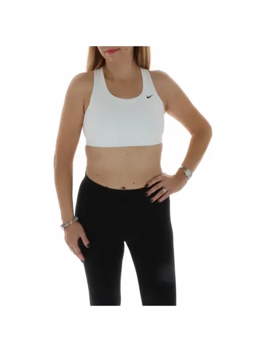 Weißer Nike Sport-BH Racerback