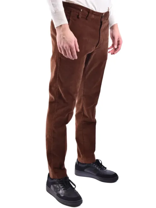 Paolo Pecora Herren Hose Braun | online kaufen