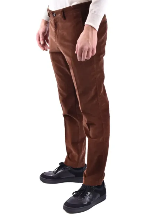 Paolo Pecora Herren Hose Braun | online kaufen