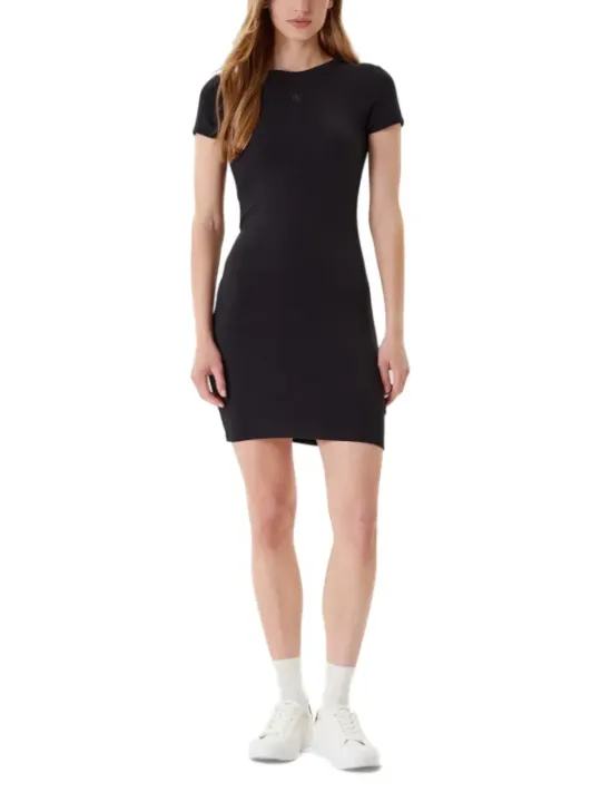 Calvin Klein Jeans Damen Kleid Schwarz | online kaufen