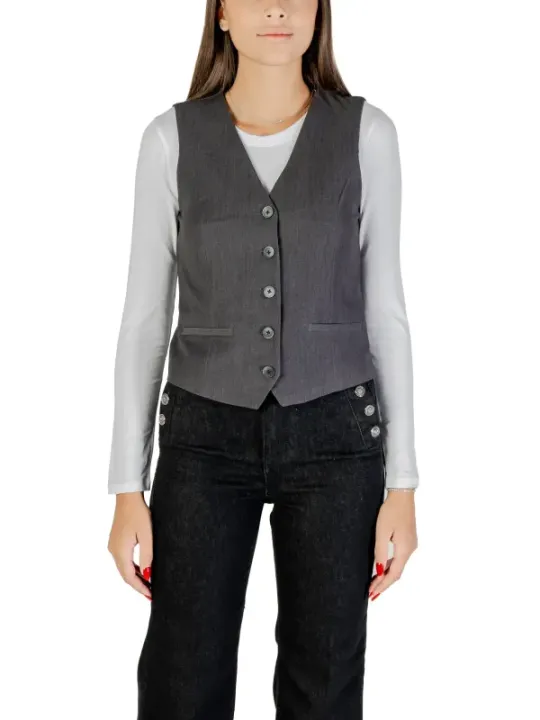 Only Damen Weste Grau | online kaufen