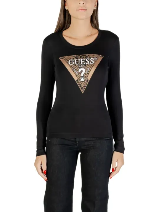 Guess Damen T-Shirt Schwarz | online kaufen