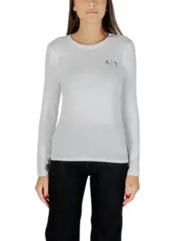 Armani Exchange Damen T-Shirt Weiß mieten | Flex-Fashion