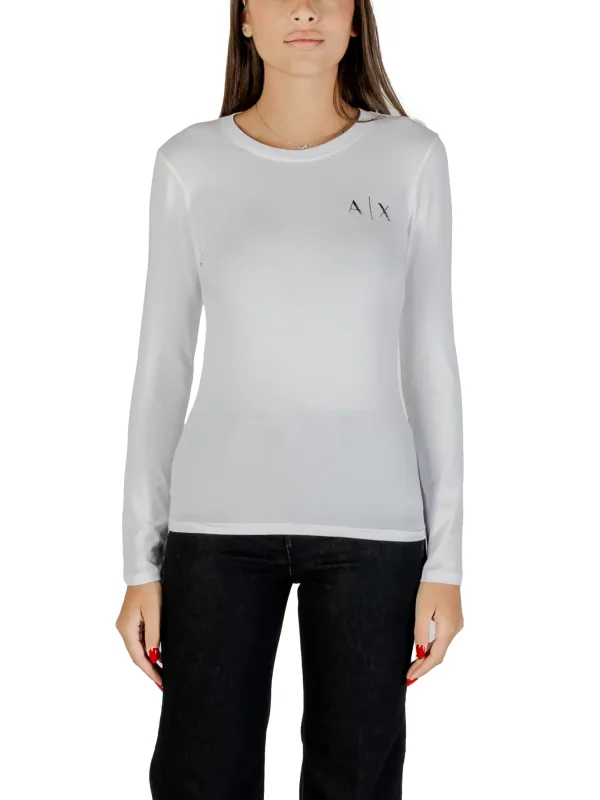 Armani Exchange Damen T-Shirt Weiß | online kaufen