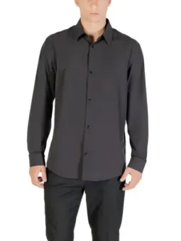 Armani Exchange Herren Hemd Schwarz mieten – Flex-Fashion