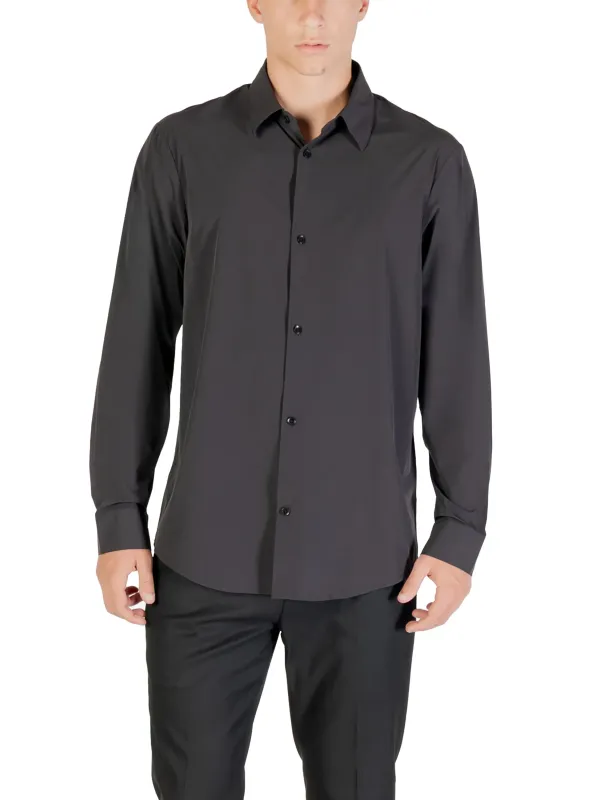 Armani Exchange Herren Hemd Schwarz | online kaufen