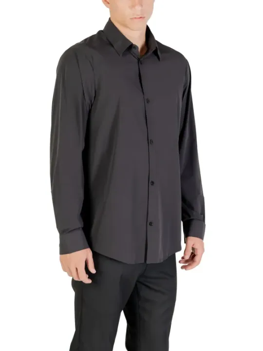 Armani Exchange Herren Hemd Schwarz | online kaufen