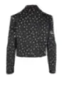 Love Moschino gemustertes schwarzes Blazer