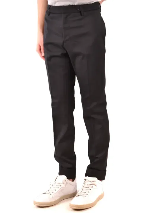 Paolo Pecora Herren Hose Schwarz | online kaufen