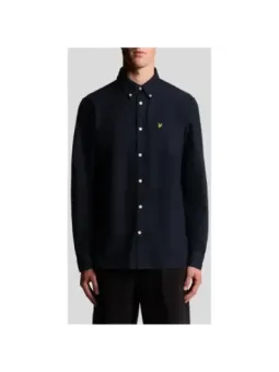 Lyle & Scott Herren Hemd Blau mieten – Flex-Fashion Verleih