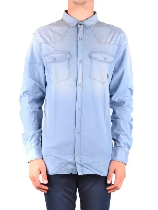 Pierre Balmain Herren Hemd Azurblau | online kaufen