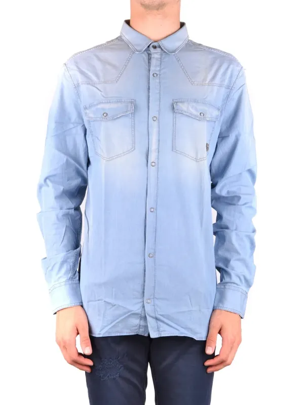 Pierre Balmain Herren Hemd Azurblau | online kaufen