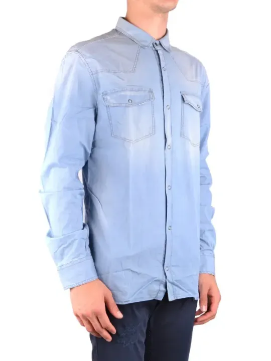 Pierre Balmain Herren Hemd Azurblau | online kaufen