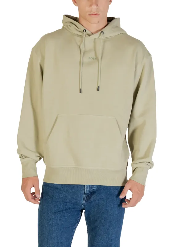 Boss Herren Fleece Grün | online kaufen