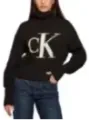 Calvin Klein Jeans Damen Pullover Schwarz | online kaufen